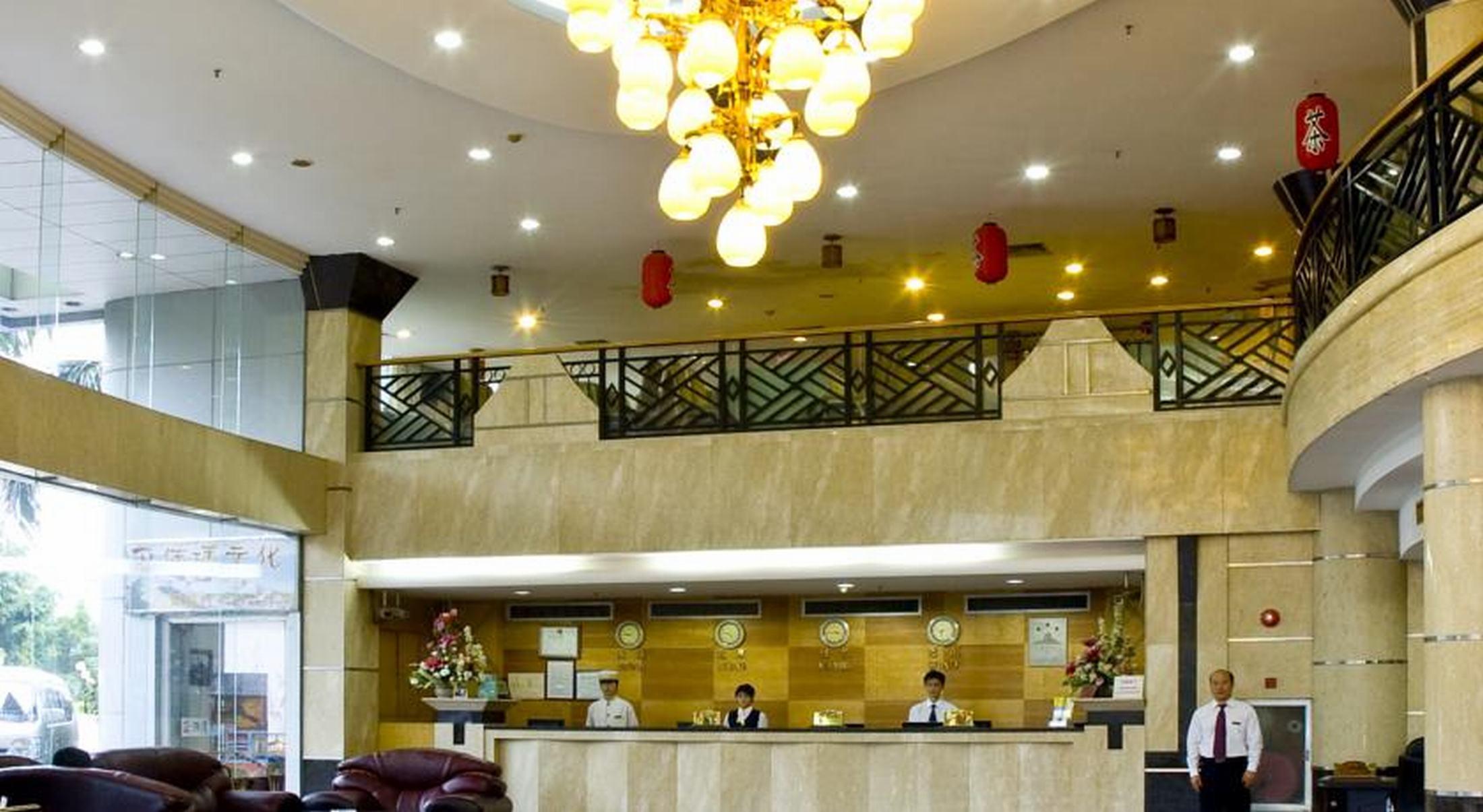 Galaxy Hotel Canton Intérieur photo